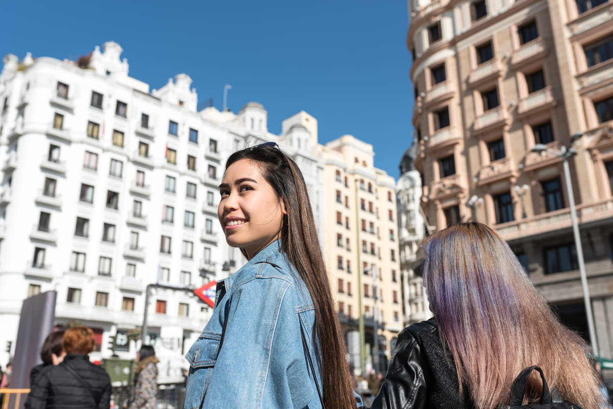 Turistas en Madrid